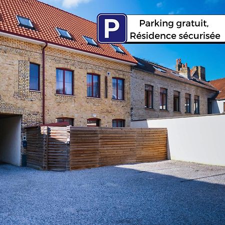 Le Spacieux A Saint-Omer - 2 Chambres, Centre Et Gare A Pied, Parking Gratuit エクステリア 写真
